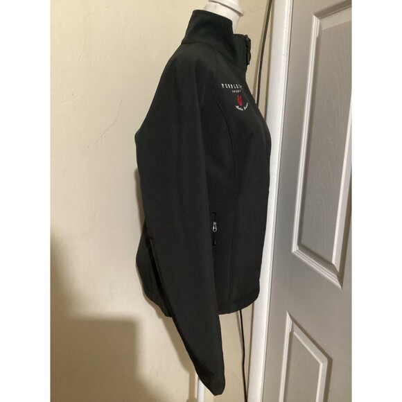 The North Face Jacket Womens Medium Black WindWall Softshell Pendleton Whisky - Picture 4 of 8
